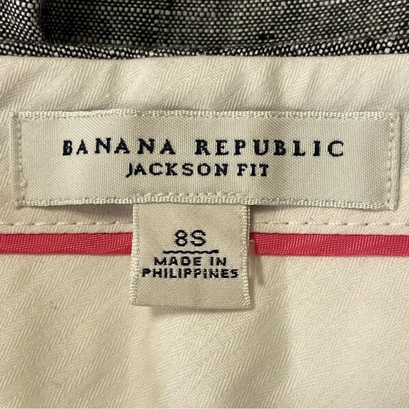 BANANA REPUBLIC NWOT Jackson Fit Linen Trousers - Picture 3 of 5